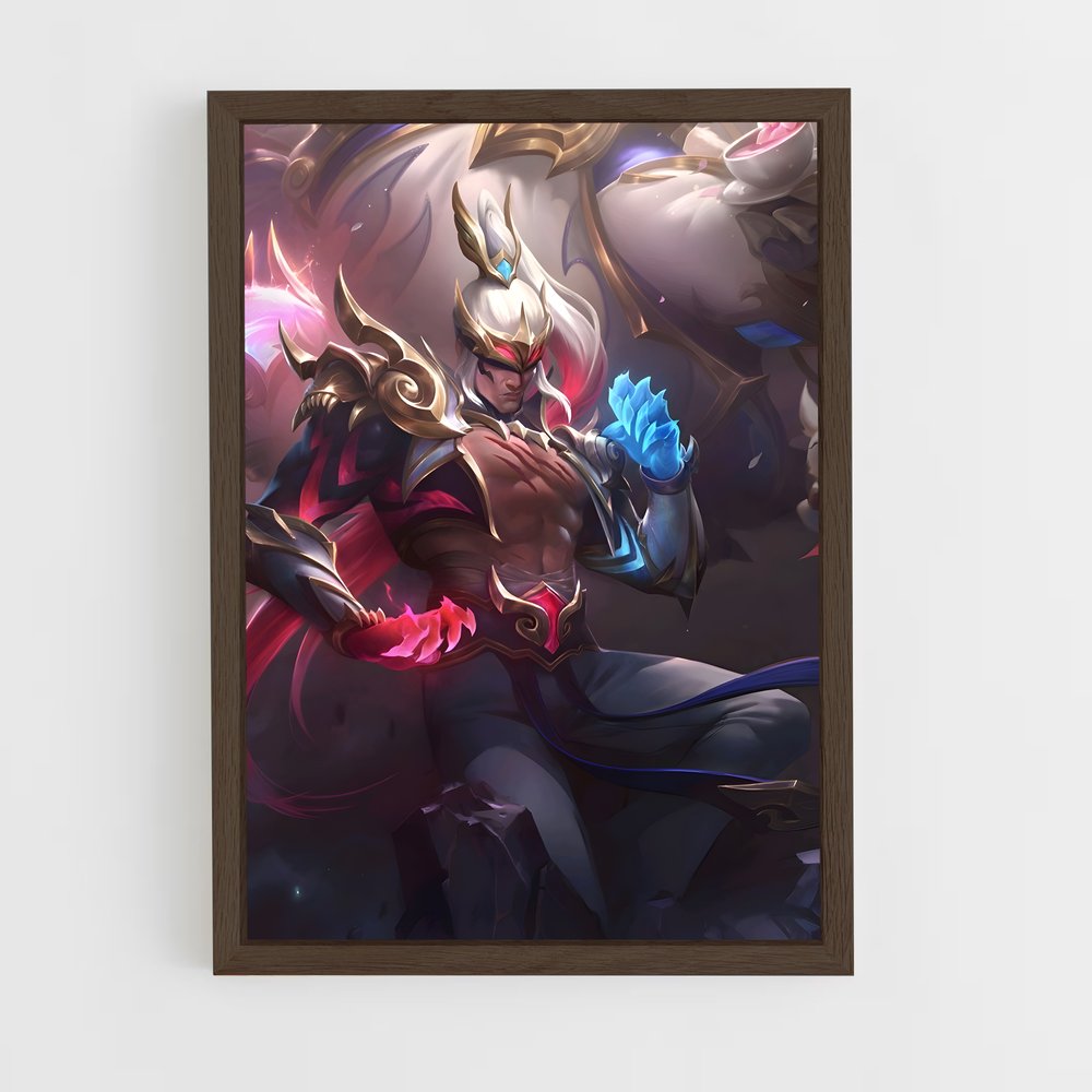 Poster L'Art de Lee Sin – affiche League Of Legends (vue 5)